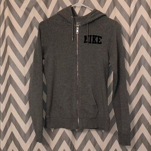 Nike zip cup sweater